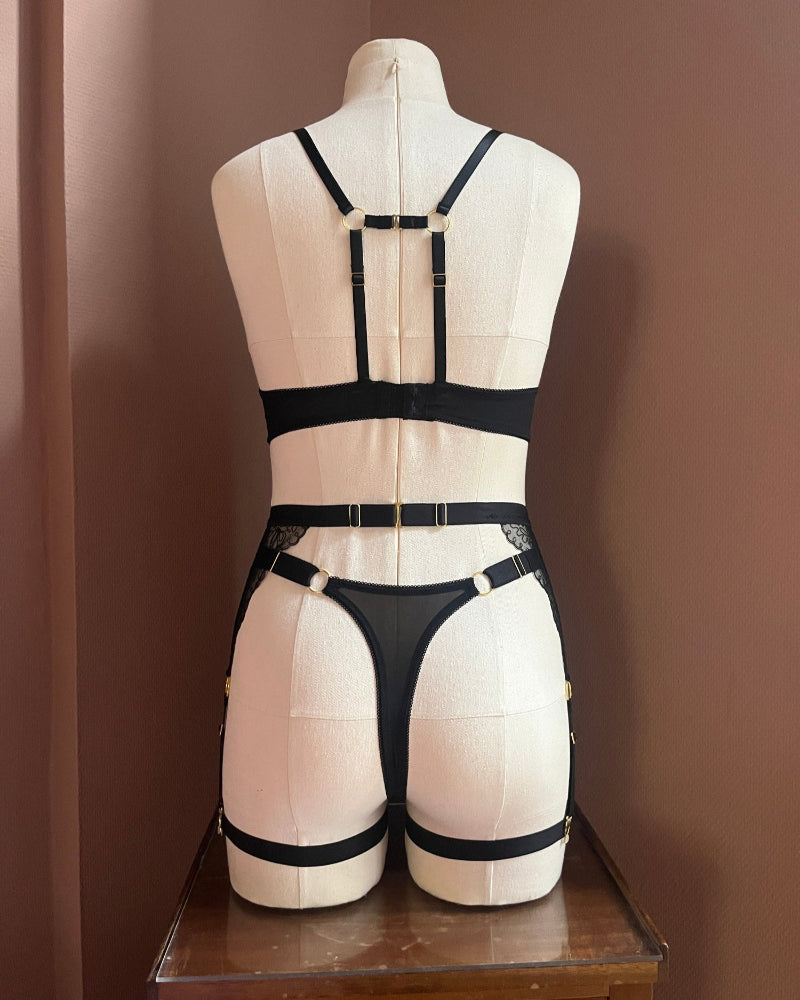 Studio Confidants_Cleo garter belt Noir